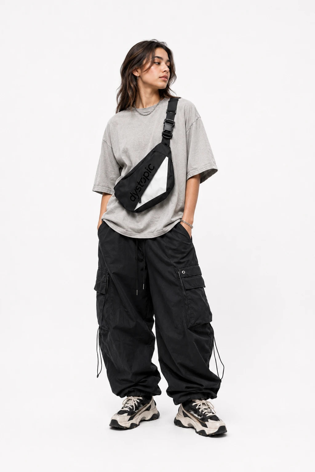 The Signal Crossbody Bag White